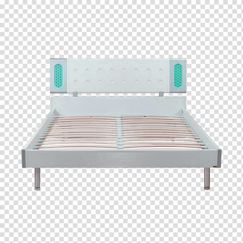Bed frame, Blue row skeleton transparent background PNG clipart