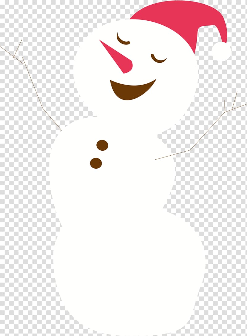 Santa Claus Snowman Nose , White snowman transparent background PNG clipart