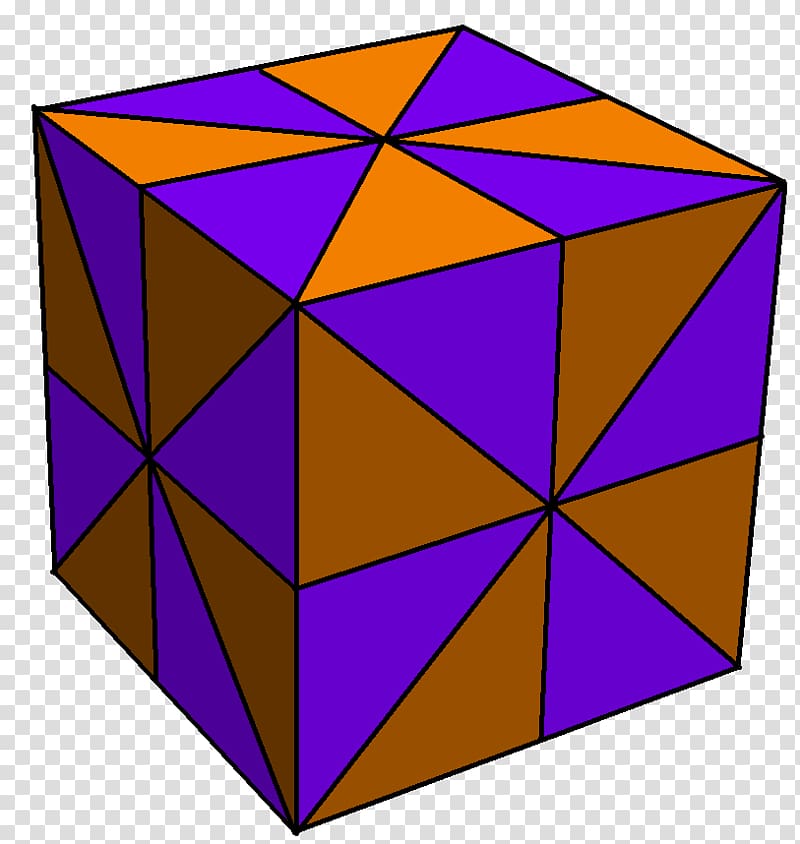 Disdyakis dodecahedron Symmetry Cube Rhombic dodecahedron, cube transparent background PNG clipart