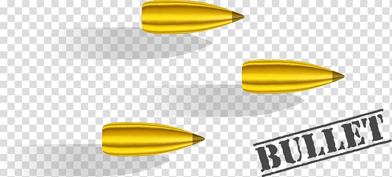 Bullet Cartridge , Bullets fired weapons transparent background PNG clipart