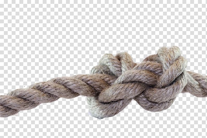 Rope Hemp Hessian fabric, Gray hemp rope transparent background PNG clipart