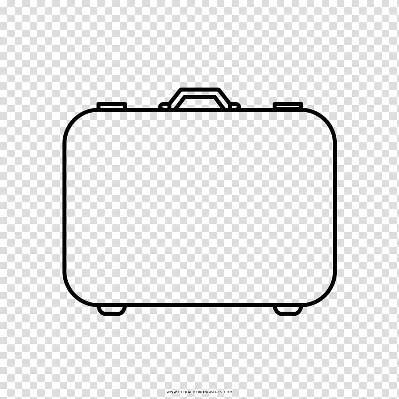 Suitcase Drawing Coloring book Baggage Travel, suitcase transparent background PNG clipart
