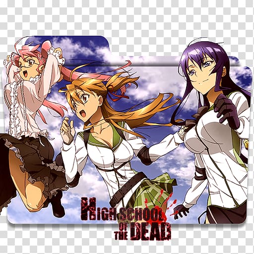 Highschool of the Dead Anime Manga Death Desktop , Anime transparent background PNG clipart