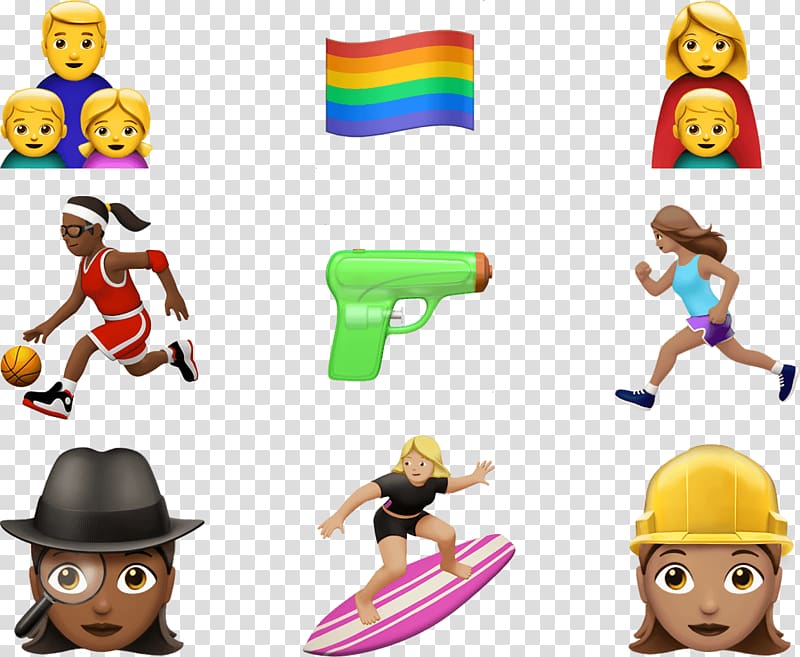 iOS 10 Emoji iPhone 6 Plus Rainbow flag, hand emoji transparent background PNG clipart