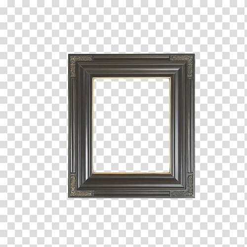 frame Silver Icon, Retro copper silver frame transparent background PNG clipart