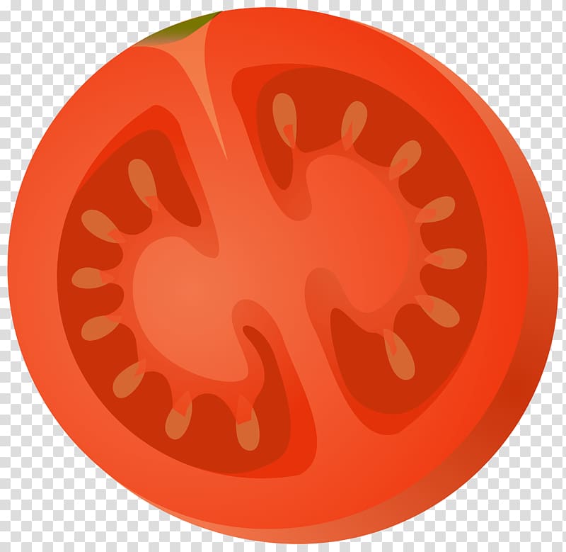 sliced tomato , Hamburger Fast food , Food and Drink Number Zero transparent background PNG clipart