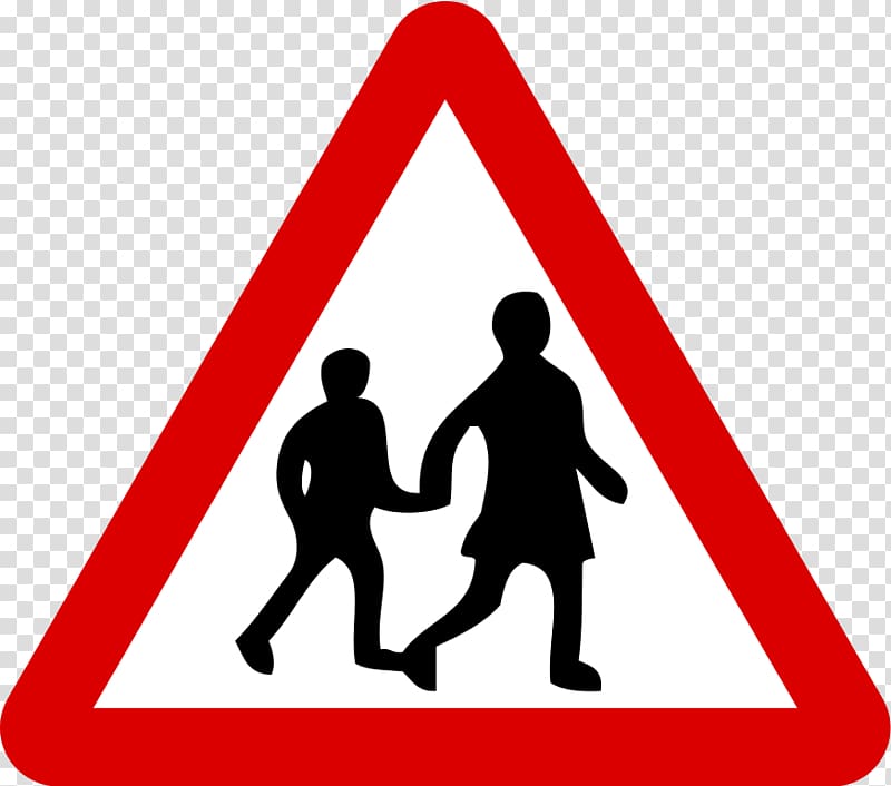 Road signs in Singapore The Highway Code Traffic sign School Warning sign, Printable Warning Signs transparent background PNG clipart