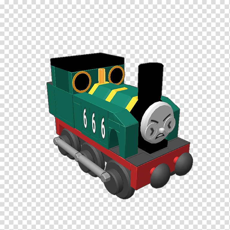 James The Red Engine Thomas Locomotive Blocksworld Vehicle PNG