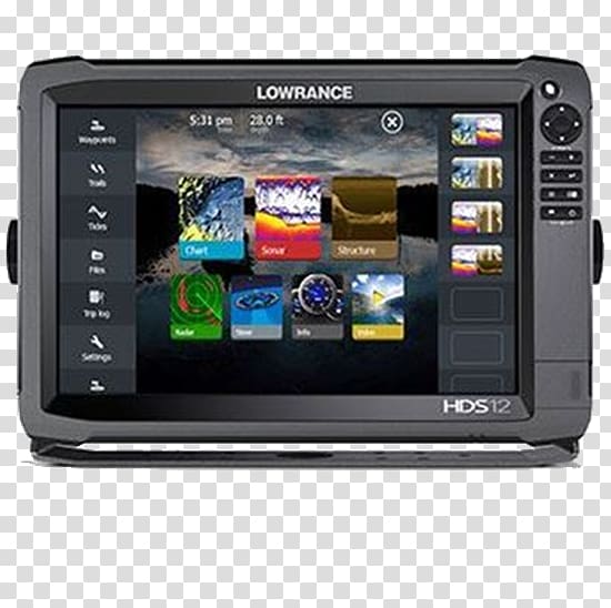 Lowrance Electronics Chartplotter Fish Finders Display device Touchscreen, Lowrance Electronics transparent background PNG clipart
