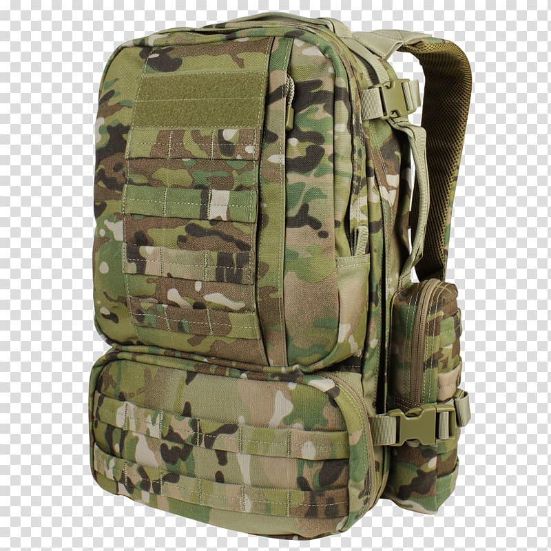 Backpack MultiCam Condor 3 Day Assault Pack Condor Compact Assault Pack Amazon.com, backpack transparent background PNG clipart