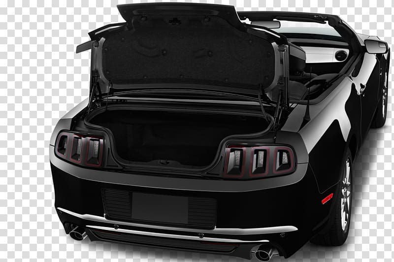 2014 Ford Mustang Car Shelby Mustang Ford GT, car trunk transparent background PNG clipart