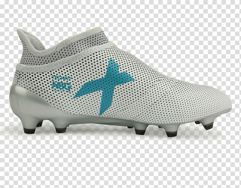 Cleat adidas X 17+ Purespeed FG White Energy Blue Clear Grey Football boot Adidas Kids X 17 Purespeed FG White Energy Blue Clear Grey, adidas blue soccer ball star transparent background PNG clipart