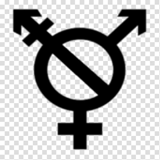 Lack of gender identities Gender symbol Transgender, symbol transparent background PNG clipart