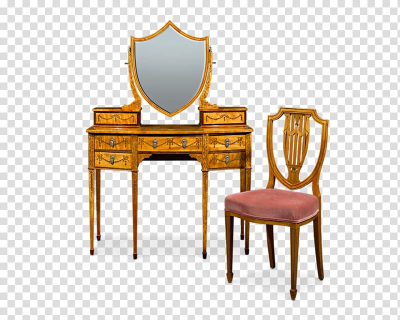 Chair Table Furniture Sheraton style Lowboy, chair transparent background PNG clipart