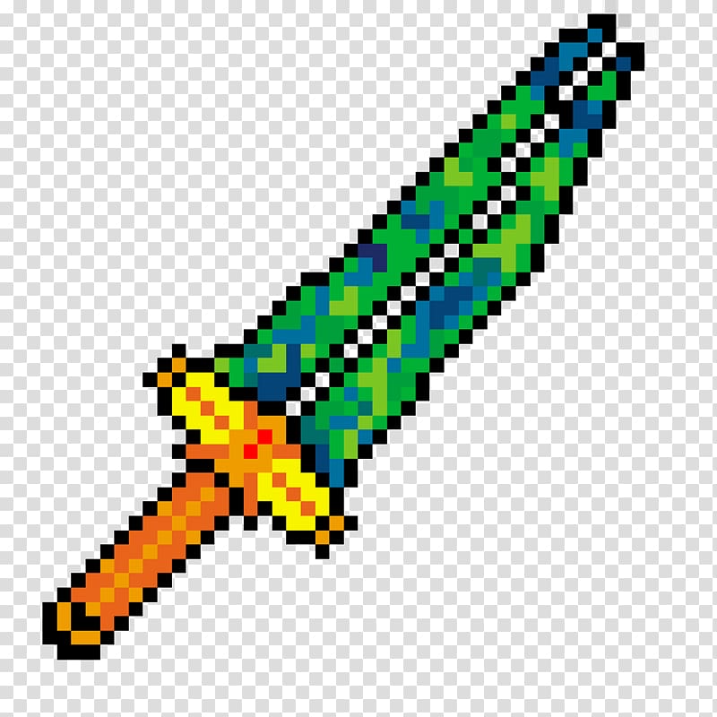 Terraria Minecraft Ranged weapon Sword, Minecraft transparent background PNG clipart
