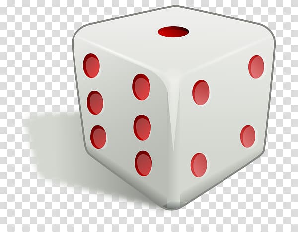 Risk Dice Cube Three-dimensional space , Dice transparent background PNG clipart