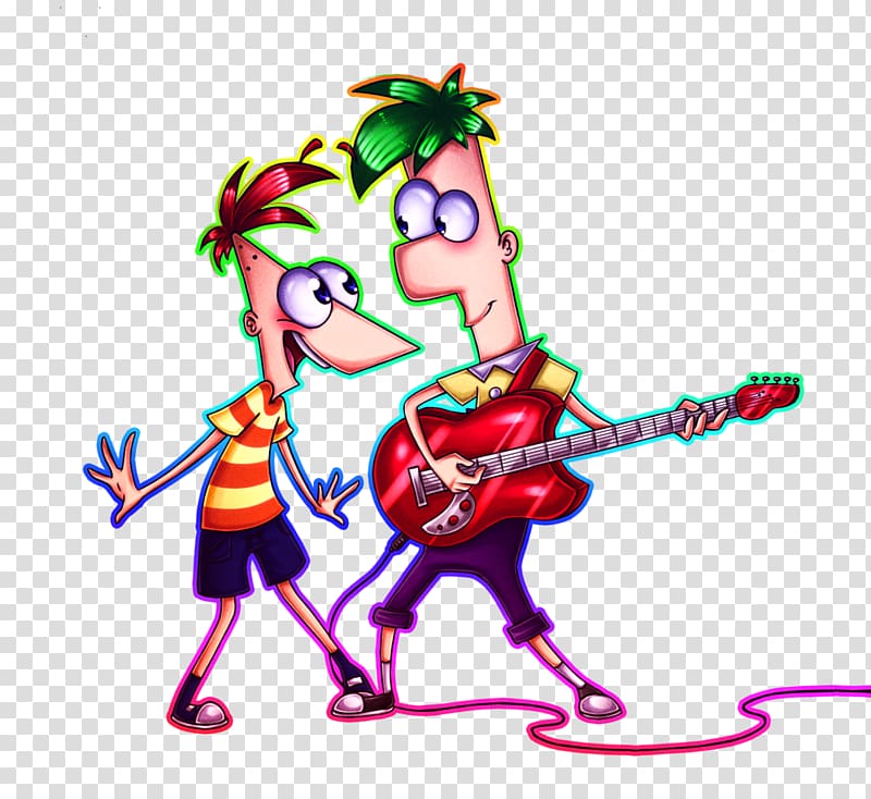 Phineas Flynn , crazy summer transparent background PNG clipart