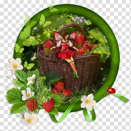 Strawberry Food Gift Baskets Floral design Fruit, Grape Tomato transparent background PNG clipart