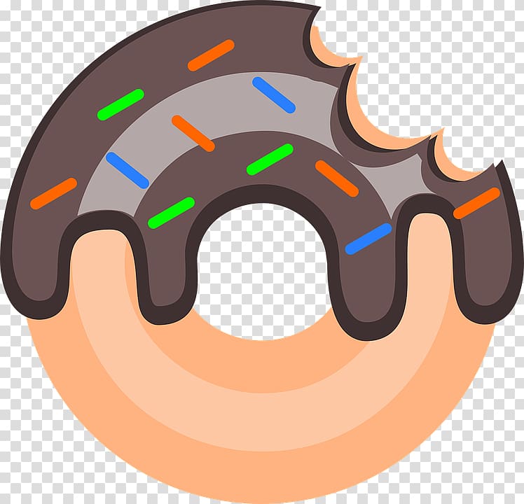 Donut transparent background PNG clipart