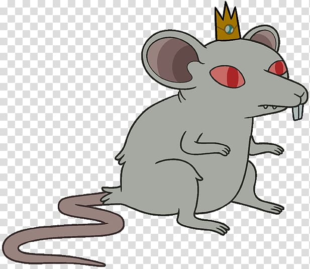 Rat king Ice King Mouse YouTube, rat transparent background PNG clipart