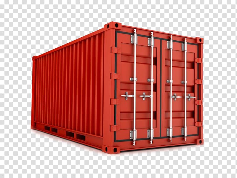 Transport Shipping container Intermodal container, box transparent background PNG clipart