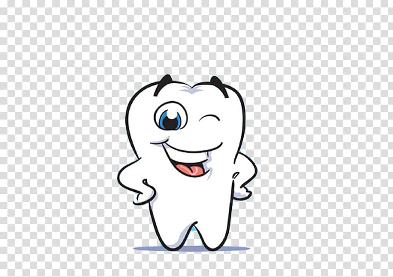 Tooth pathology Dentistry Oral hygiene Tooth brushing, Cartoon cute tooth shape transparent background PNG clipart
