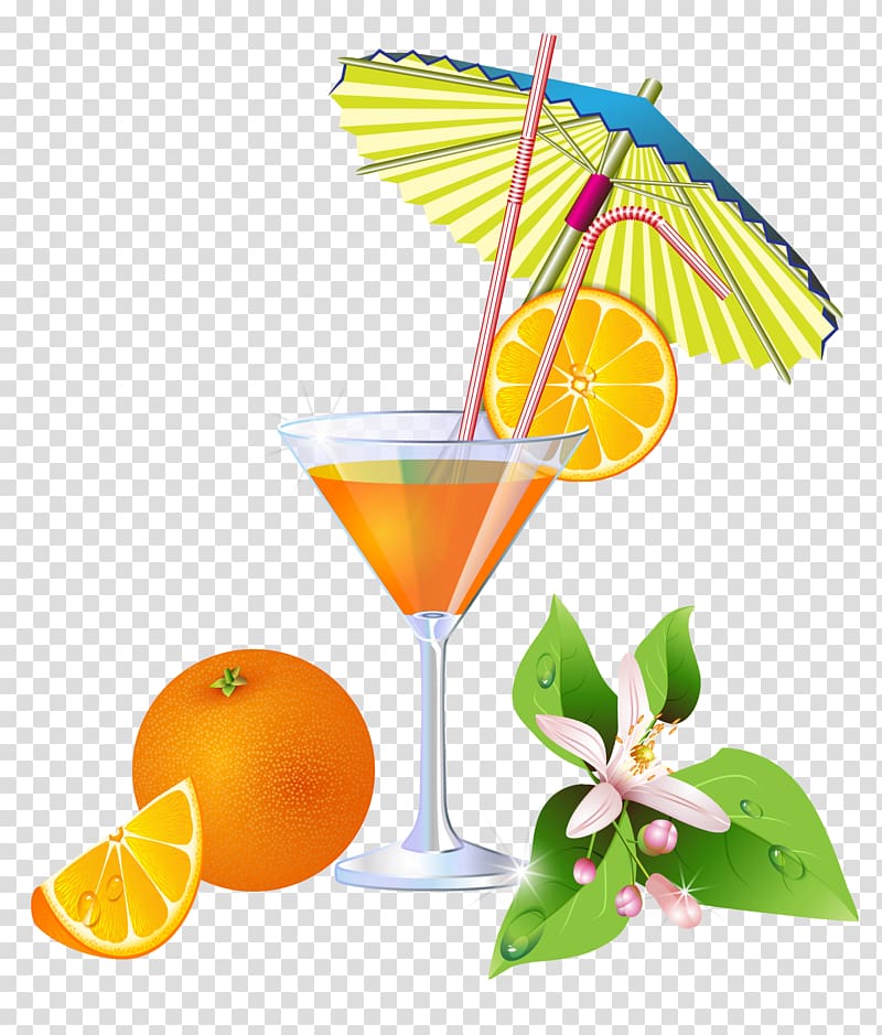 Cocktail Juice Martini Margarita Soft drink, Summer Orange Cocktail , tequila juice illustration transparent background PNG clipart