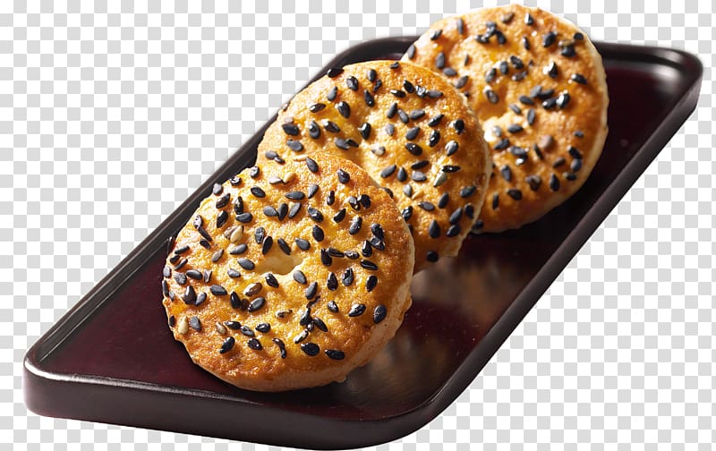 Shortcake Bread Sesame Biscuit, Black sesame biscuits transparent background PNG clipart