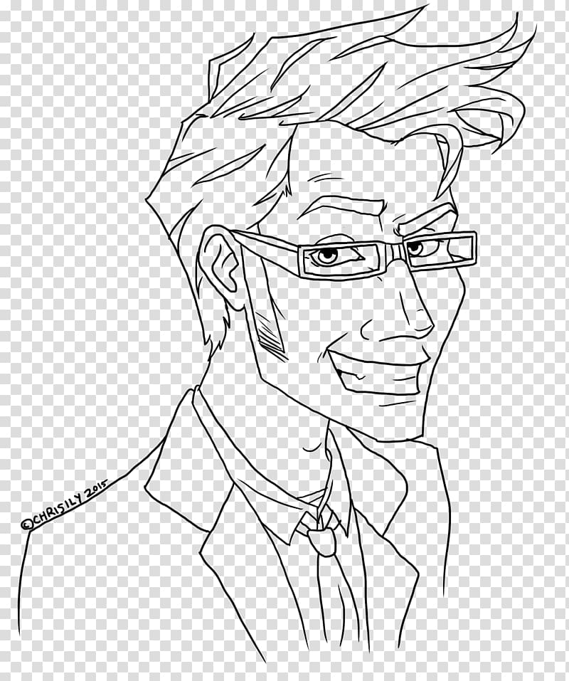 Line art Tenth Doctor Eleventh Doctor Drawing, Doctor transparent background PNG clipart