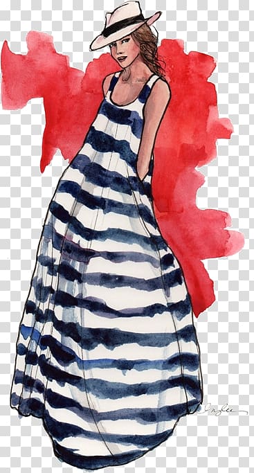 Fashion illustration Vancouver Fashion Week Drawing, design transparent background PNG clipart