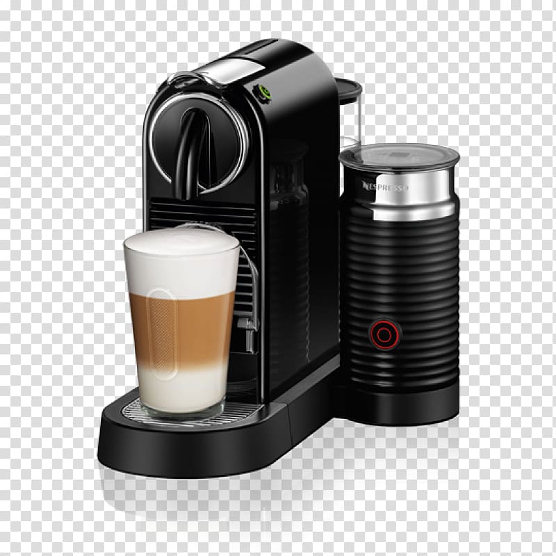 Espresso Machines Nespresso Coffeemaker De\'Longhi, latte transparent background PNG clipart