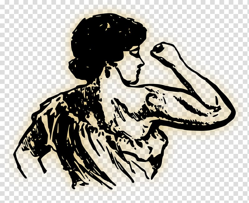 Computer Icons Arm Woman, thinking woman transparent background PNG clipart