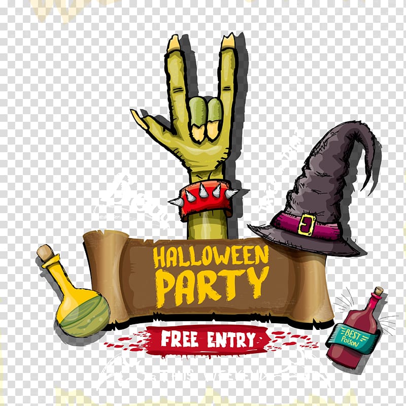 Halloween Adobe Illustrator, Halloween Horror hands transparent background PNG clipart