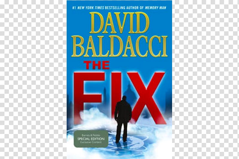 The Fix: An Amos Decker Novel 3 Memory Man Book, Indieweek transparent background PNG clipart