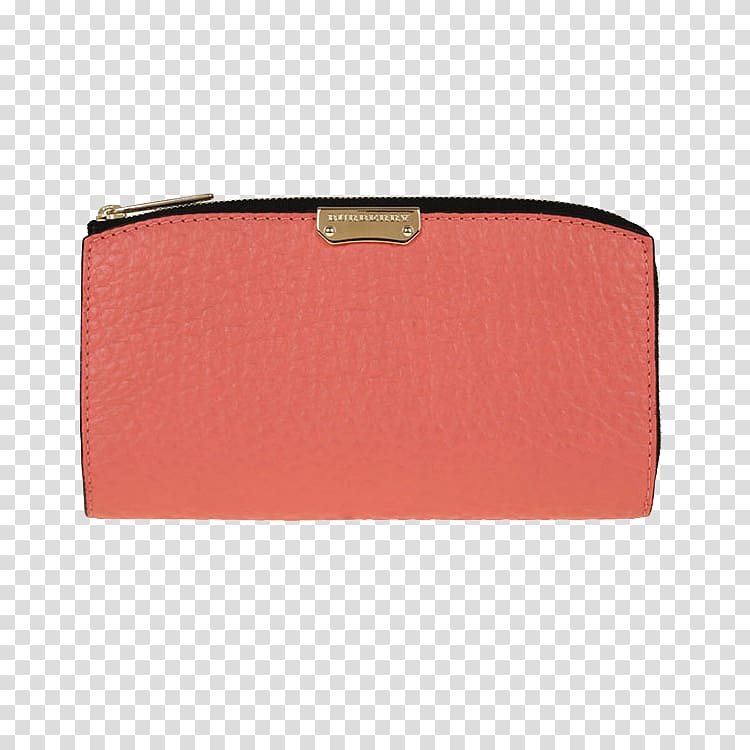 Handbag Coin purse Wallet Brand, Burberry handbag orange transparent background PNG clipart