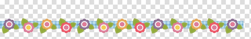 Brand Font, Small flower dividing line transparent background PNG clipart