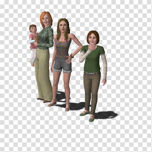 The Sims 3 Family Household The Sims 4 Single parent, maddie ziegler transparent background PNG clipart