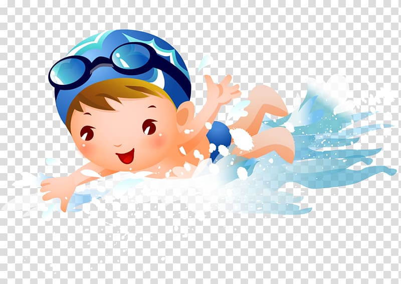 Swimming Child , sports transparent background PNG clipart
