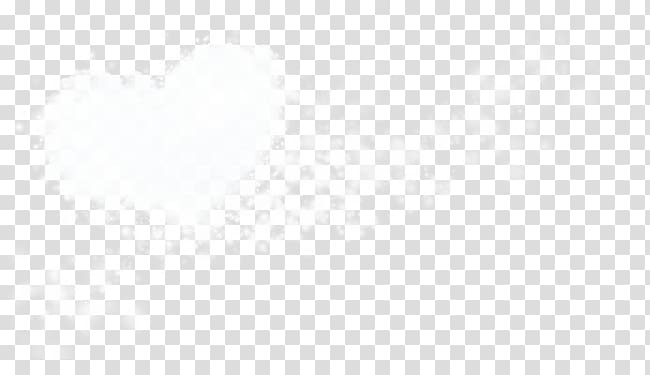 heart-shaped clouds transparent background PNG clipart