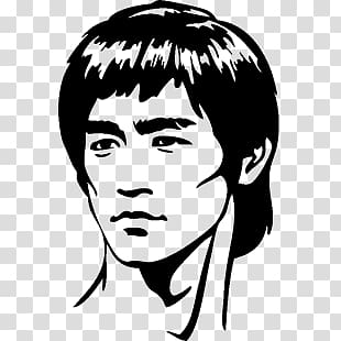 Bruce Lee transparent background PNG clipart