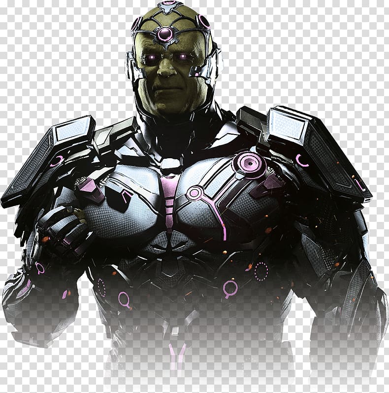 Injustice 2 Injustice: Gods Among Us Brainiac Cyborg Aquaman, Cyborg transparent background PNG clipart