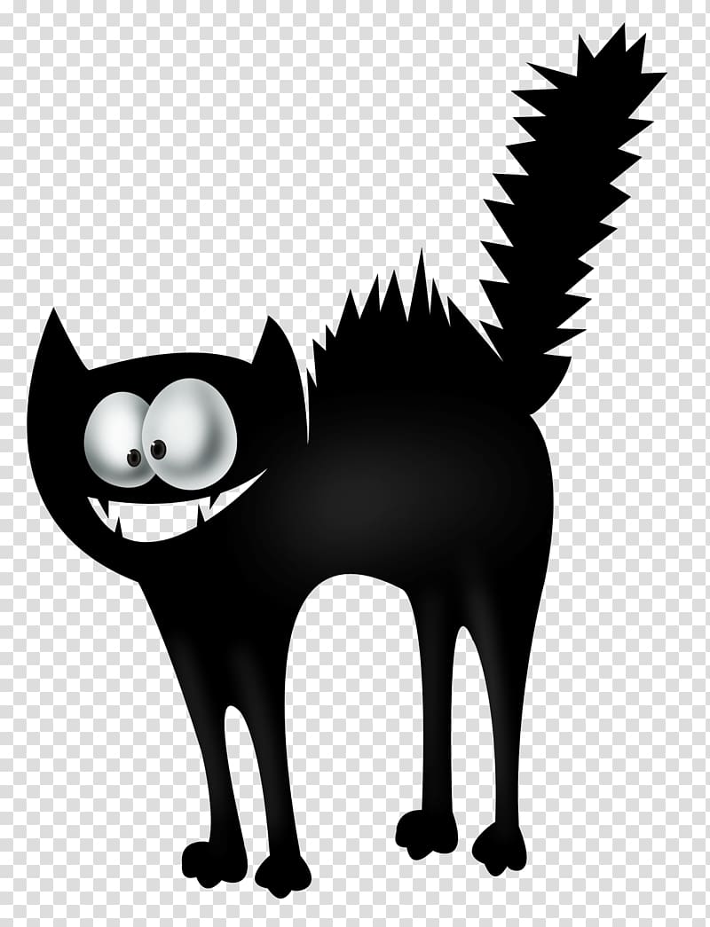 Black cat Halloween Witchcraft, Witch Cat transparent background PNG clipart