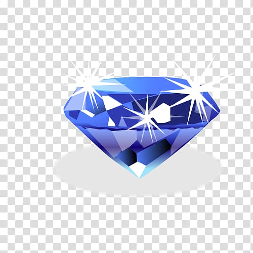 Diamond Adobe Illustrator Euclidean Icon, Sapphire transparent background PNG clipart