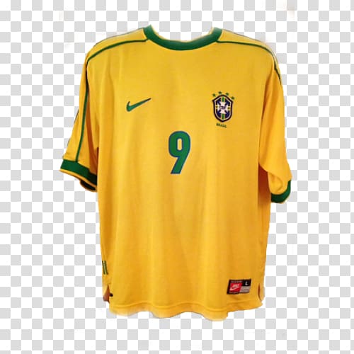 1998 FIFA World Cup Final Brazil national football team 2018 World Cup T-shirt, T-shirt transparent background PNG clipart