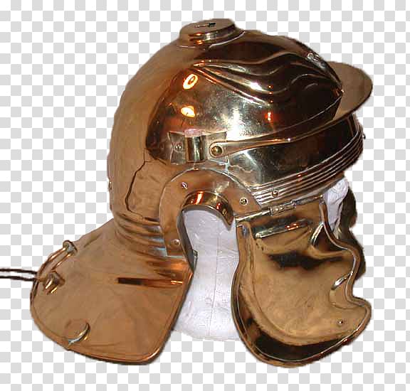 Coolus helmet Galea Brass Headgear, Helmet transparent background PNG clipart