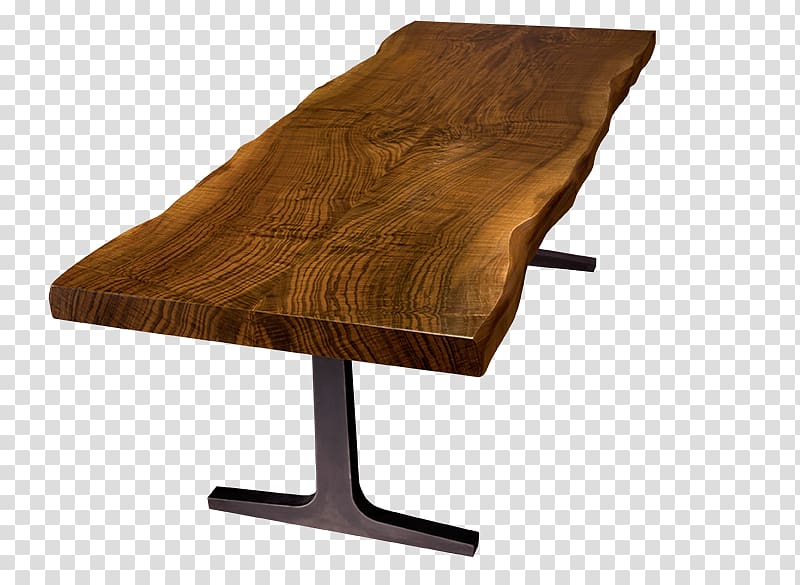 Table Live edge Furniture Solid wood Bar, four legs table transparent background PNG clipart