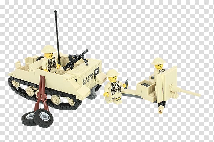 Ordnance QF 2-pounder Universal Carrier Tank gun North African Campaign, lego tanks transparent background PNG clipart