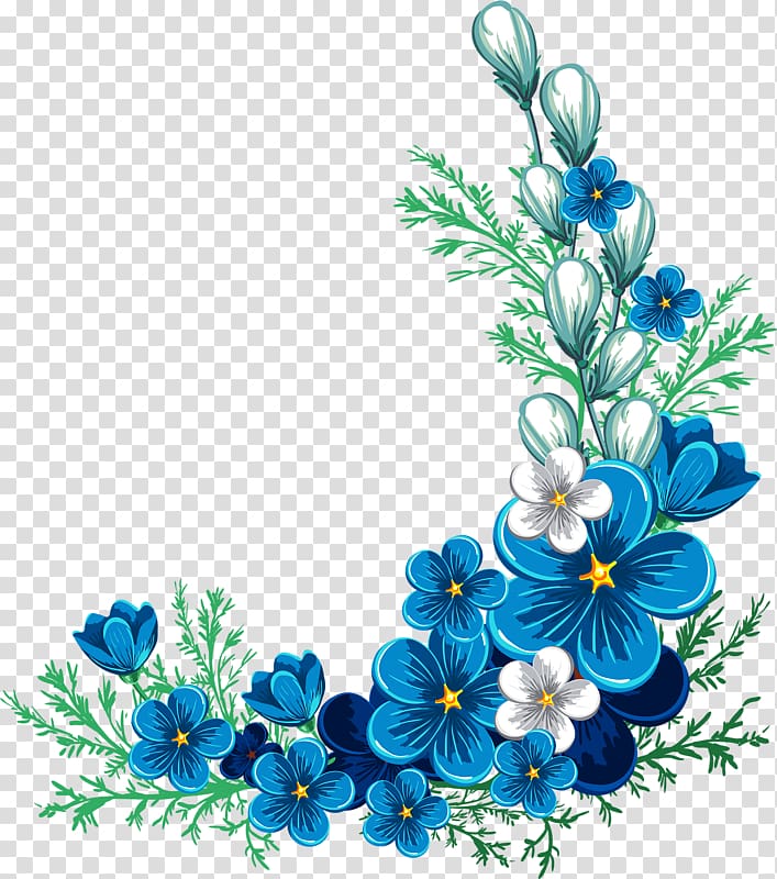 wedding flower borders clip art