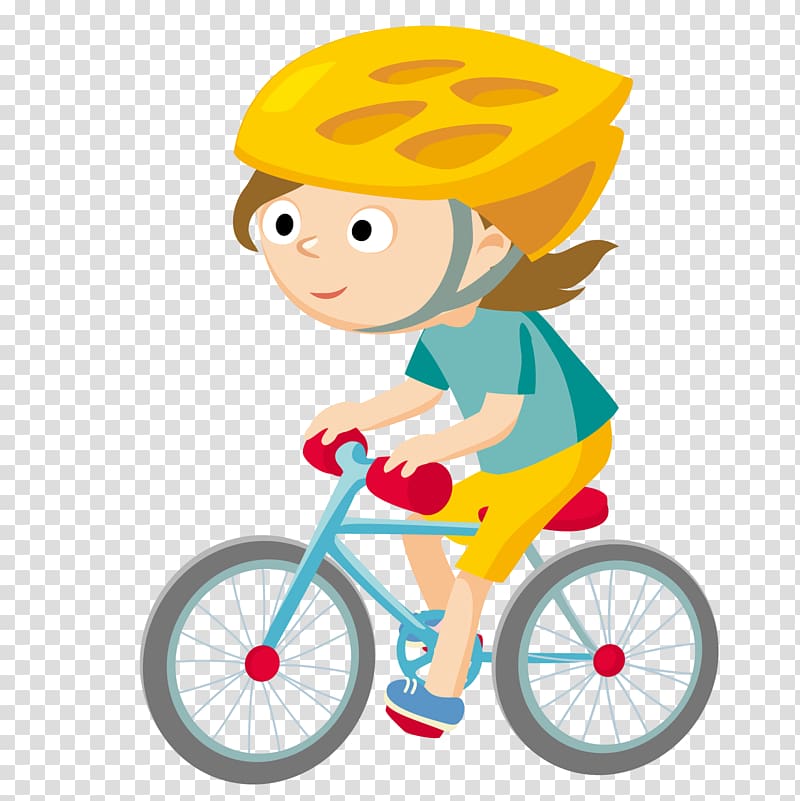 Person Riding Bicycle Illustration Bicycle Cycling The Little