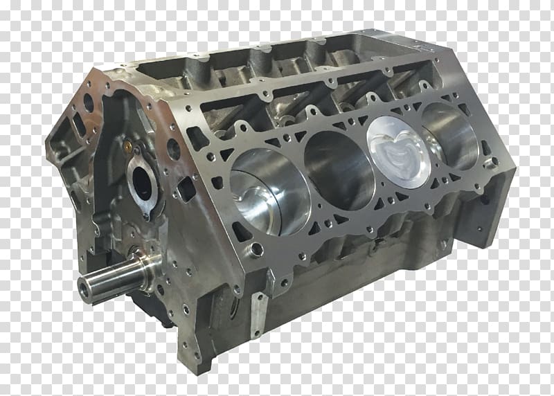 Chevrolet small-block engine Short block Cylinder block LS based GM small-block engine, engine transparent background PNG clipart